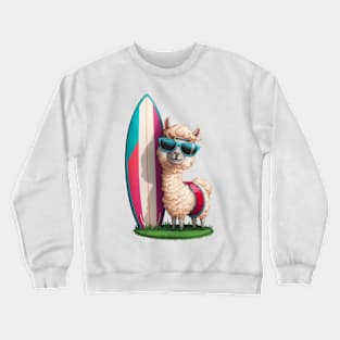 SURFER ALPACA Crewneck Sweatshirt